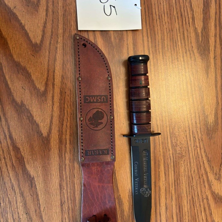 KA-BAR 1/7 Marines Vietnam Knife