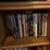 tv-stand-with-toshiba-dvd/vcr-player,-panasonic-blu-ray-player,-and-dvds-image-6