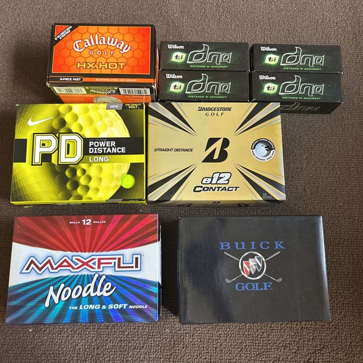 Golf Balls - Noodle/Wilson/Bridgestone