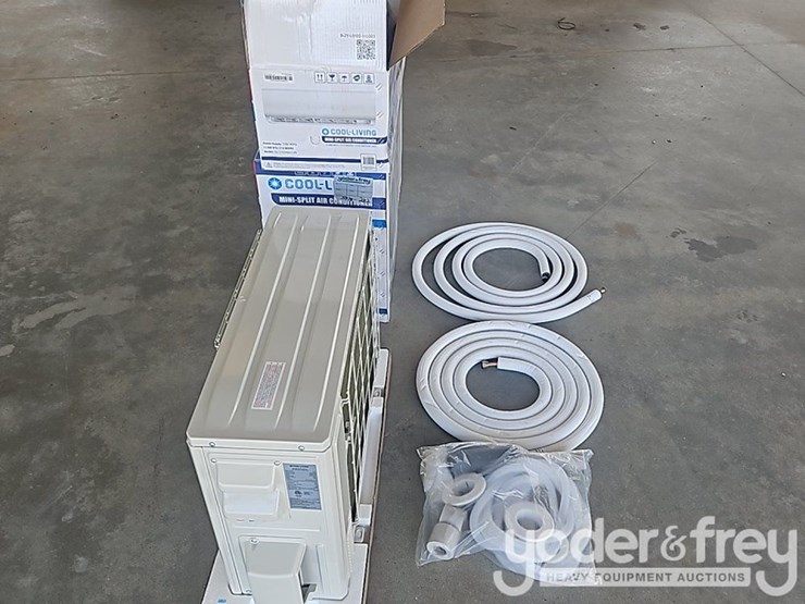 unused-cool-living-12,000-btu,-115v-mini-split-heat-&-cool-complete-diy-kit-image-4