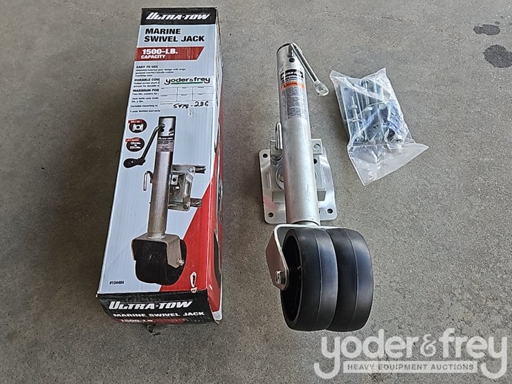 unused-1500lb-bolt-on-trailer-jack-c/w-double-wheel-image-1