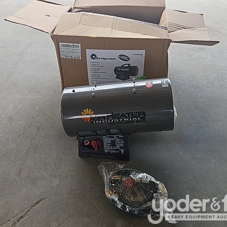 Unused Mr. Heater 60,000 BTU Forced Air Heater