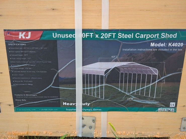(1)-kj---40-ft-x-20-ft-steel-carport-shed---k4020-image-5