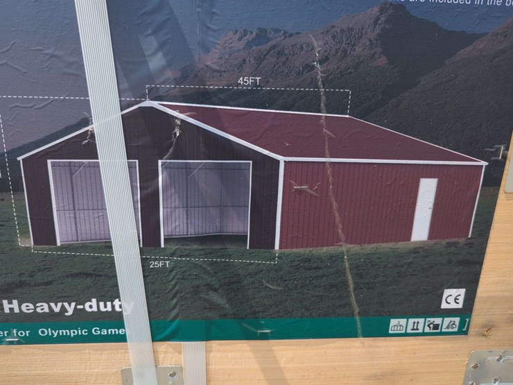 (1)-kj---45-ft-x-25-ft-double-garage-steel-barn-shed---k4525g-image-4