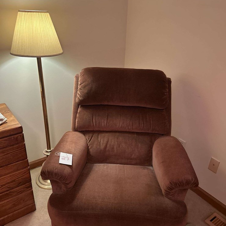 La-Z-Boy Recliner and Lamp