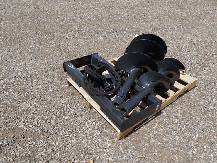 #1428-•-new!-wolverine-skid-steer-auger-drive-and-bit-attachment-image-2