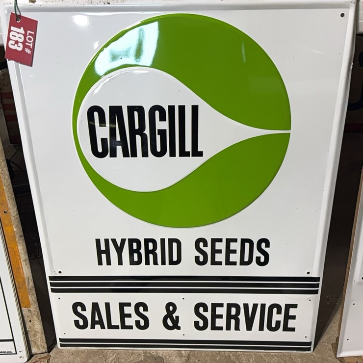 Cargill Hybrid Seeds Metal Sign