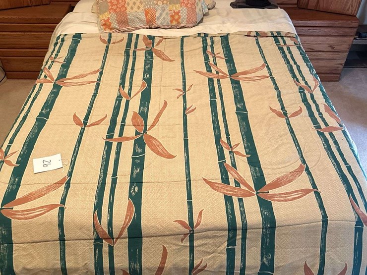 bed-with-headboard-and-frame---cedar-drawers---bed-is-57”-w---head-board-is-106”-w-x-67”-t-x-20”-d-image-2