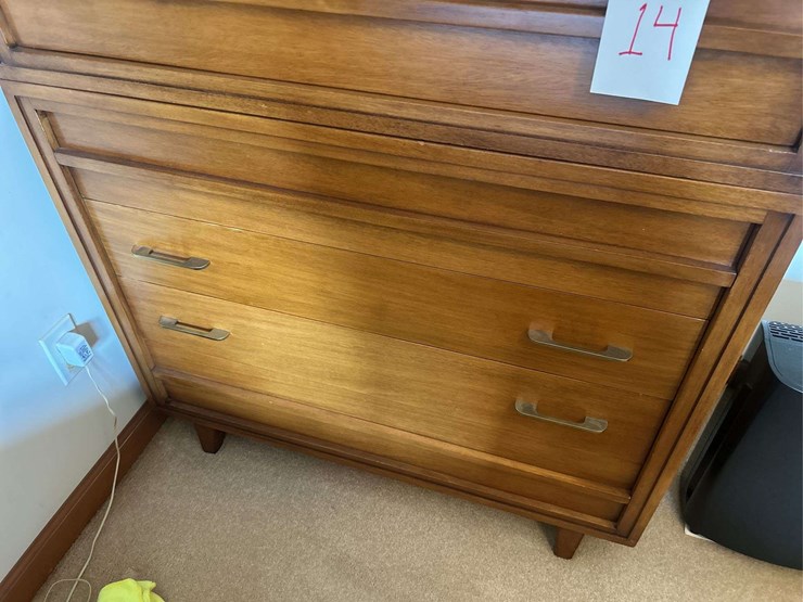 mcm-chest-of-drawers-by-sable-73”-t-x-38”-w-x-21”-d---glass-top-image-5