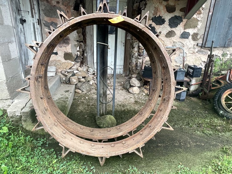 #7486-•-(2)-vintage-metal-tractor-tires-image-3