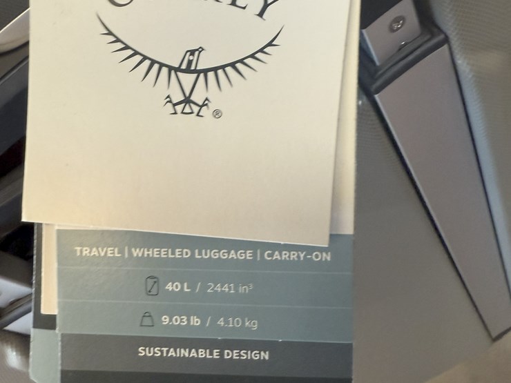 #1023-•-(26)-osprey-travel-wheeled-luggage---carry-on-image-2
