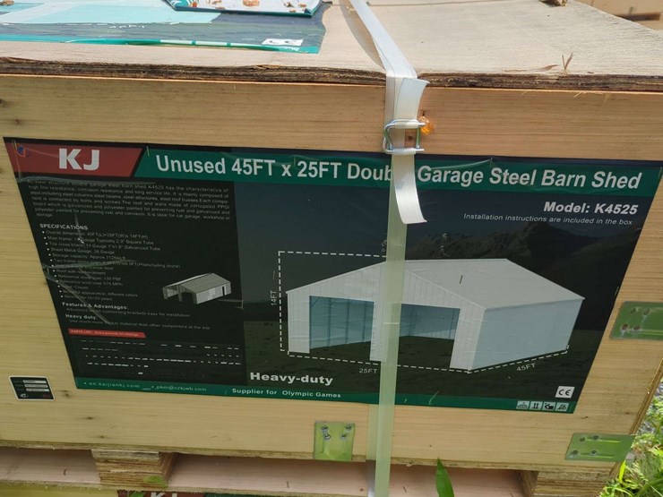(1)-kj---45-ft-x-25-ft-double-garage-steel-barn-shed---k4525-image-3