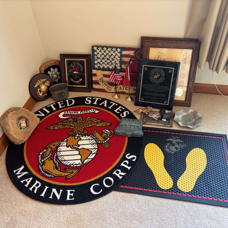 Marine Corp & More Assorted Items