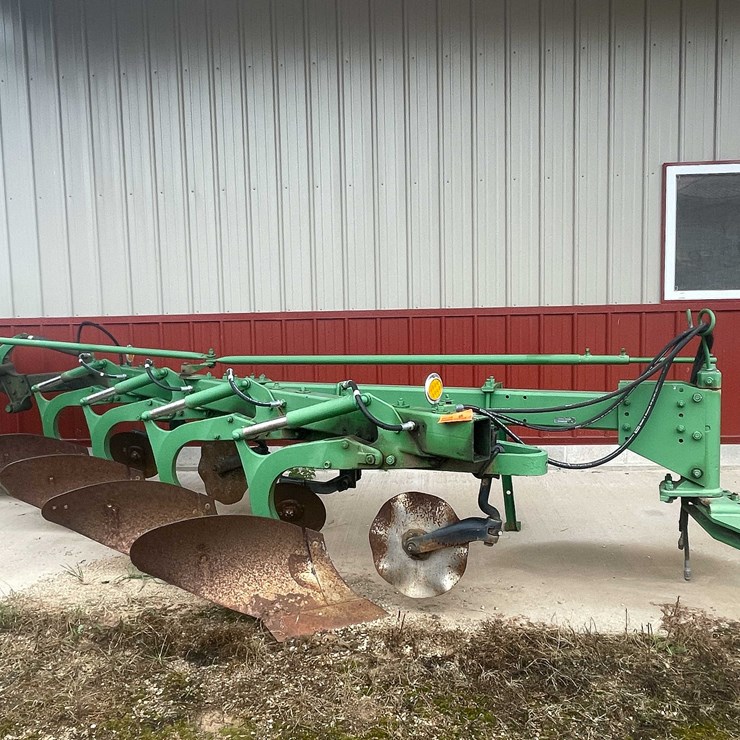 #6698 • John Deere 4 Bottom Plow Tiller