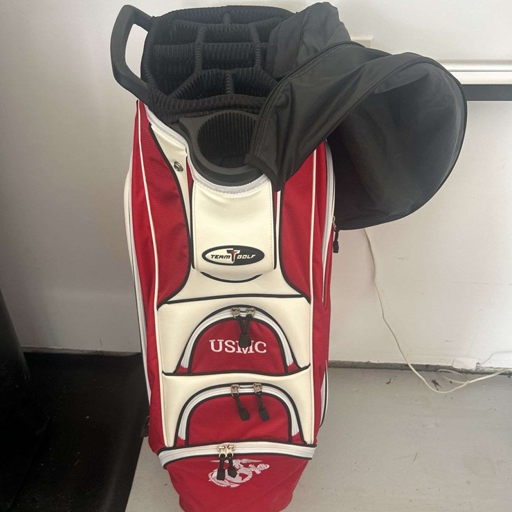 Team Golf Embroidered Marines Golf Bag
