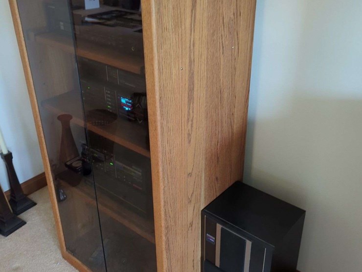 vintage-pioneer-complete-audio-system-lot---receiver/turntable/cd/tape/tuner-and-speakers-with-cabinet-image-14