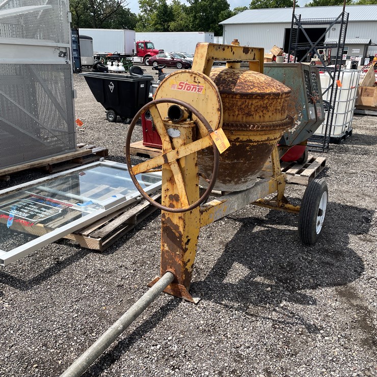 #6351 • Stone Concrete Mixer