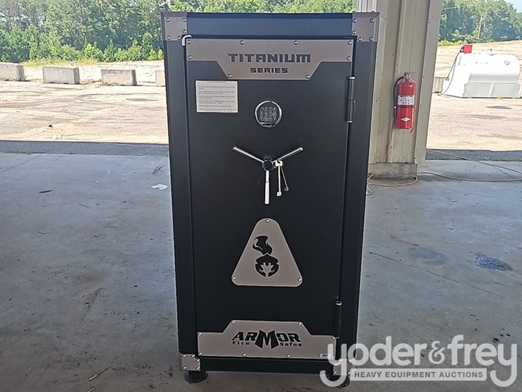 unused-armor-freedom-series-24-gun-fire-safe,-1400-degree-fire-rating,-digital-combination-key-pad-w/backup-key,-additional-door-pouch-storage-,-5-live-action-locking-bolts-image-1