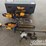 unused-cordless-chainsaw,-leaf-blower,-string-trimmer,-hedge-trimmer,-battery,-charger-c/w-metal-tool-box-image-1