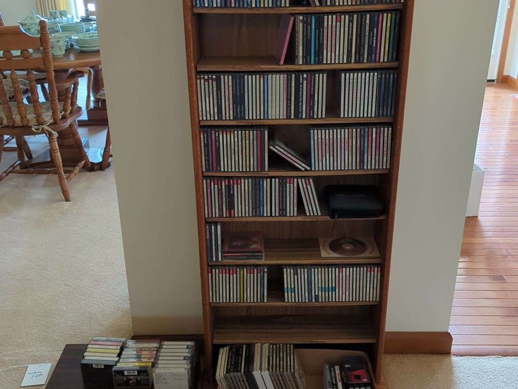 cd-tower-with-cd's-and-tape-cassettes---classics-image-1