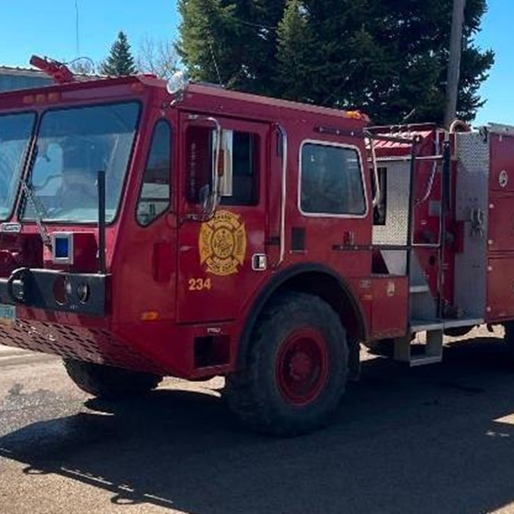 1988 AmerTek Inc. Fire Truck