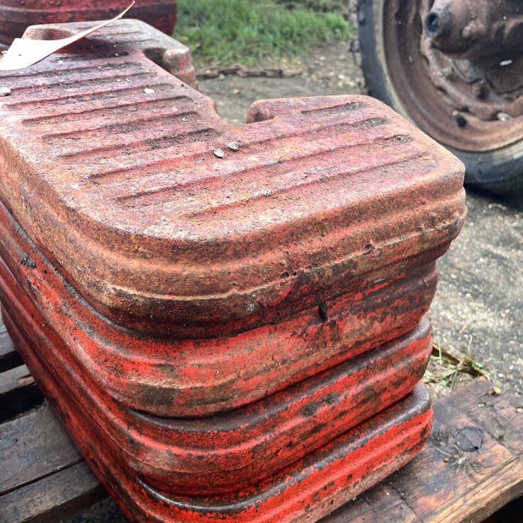 #7481 • (4) Tractor Weights