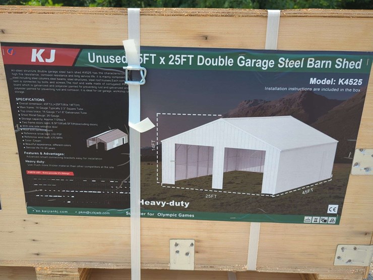 (1)-kj---45-ft-x-25-ft-double-garage-steel-barn-shed---k4525-image-3