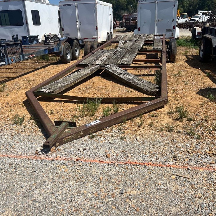 28' John Deere Donahue T/A Equipment Trailer