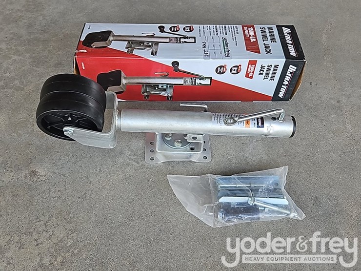 unused-1500lb-bolt-on-trailer-jack-c/w-double-wheel-image-2