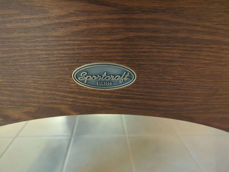sportcraft-pool-table-lot-with-sticks-and-pool-hanger---84”-bumper-to-bumper-image-7