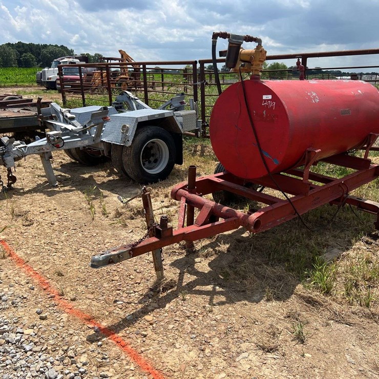 28" x 73" Fuel Trailer