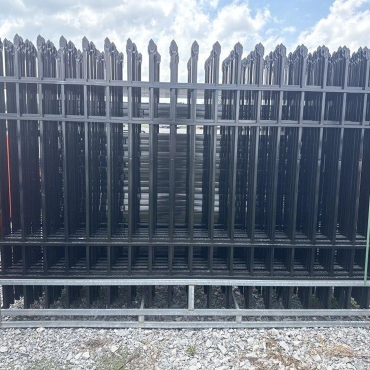 Hurricane 10' Rod Iron Fence