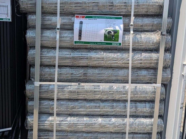10-rolls---kj-heavy-duty-hot-dip-galvanized-field-fence---4-ft-(h)-x-100ft-(l)---k1230-image-1