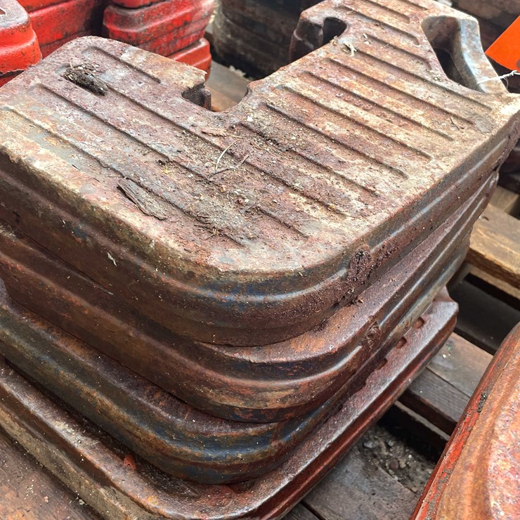 #7482 • (4) Tractor Weights
