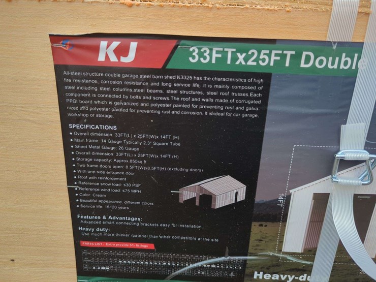 (1)-kj---33-ft-x-25-ft-double-garage-steel-barn-shed---k3325-image-5