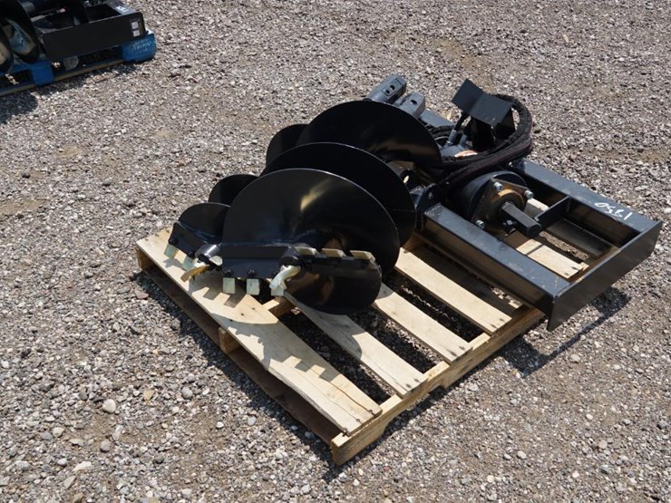 #1430-•-new!-wolverine-skid-steer-auger-drive-and-bit-attachment-image-4
