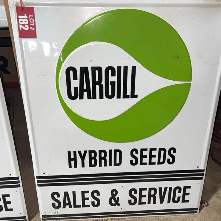 Cargill Hybrid Seeds Metal Sign