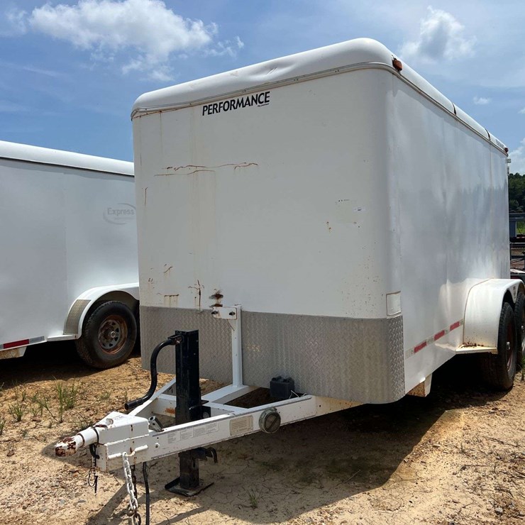 2012 Performance 80" x 14' T/A Enclosed Trailer