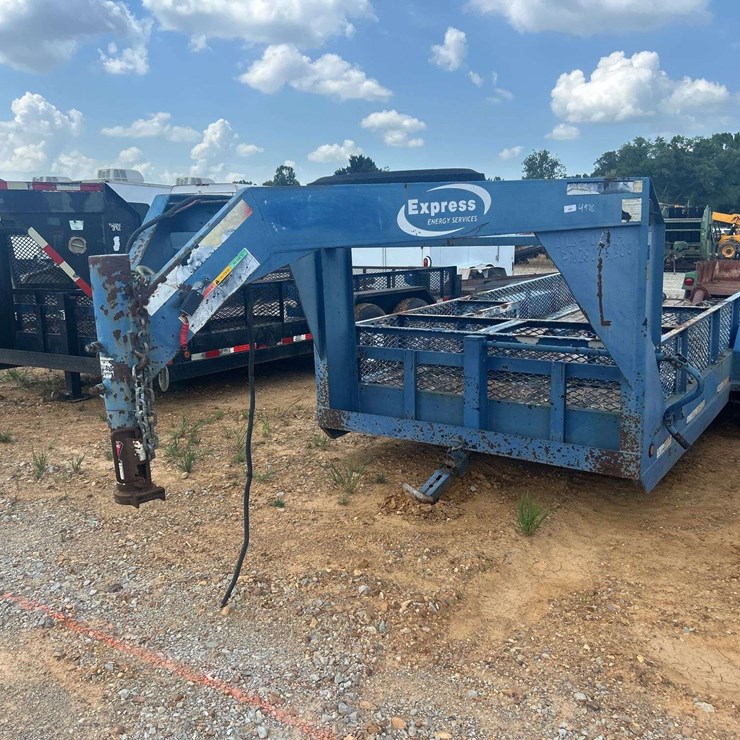 2008 6' x 16' T/A Gooseneck Trailer