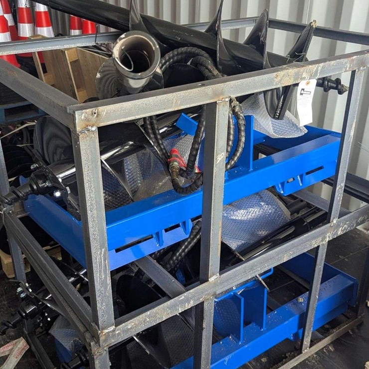 CFG Industrial - Skid Steer Auger and (3) Bits - SSECAG-Y