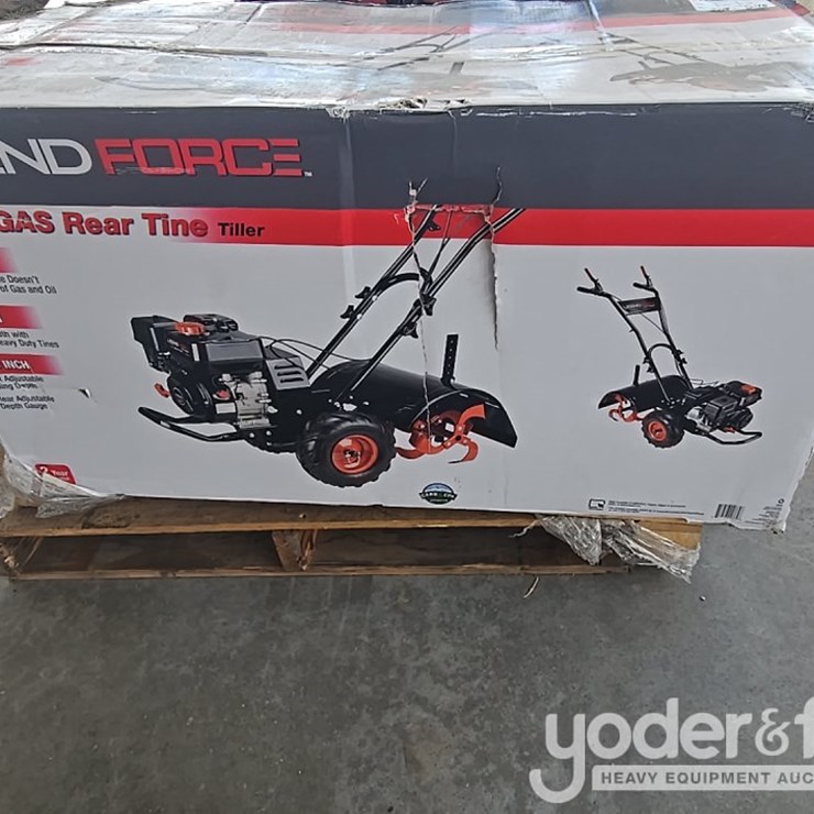 Unused Legend Rear Tine Garden Tiller