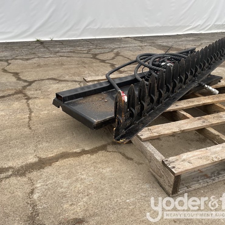 Unused 2025 78" Hydraulic Finger Mower to suit Skidsteer