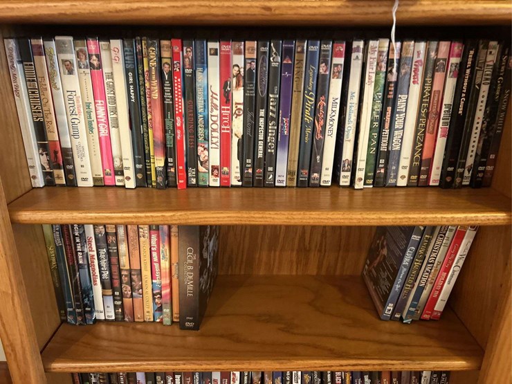 bookshelf-and-dvd’s-(assorted-dvd's)-the-shelf-is-82”-tall-by-36”-wide.-image-3