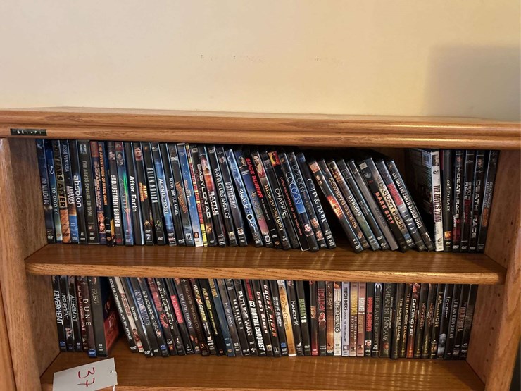 bookshelf-and-dvd’s-(assorted-dvd's)-the-shelf-is-82”-tall-by-36”-wide.-image-2