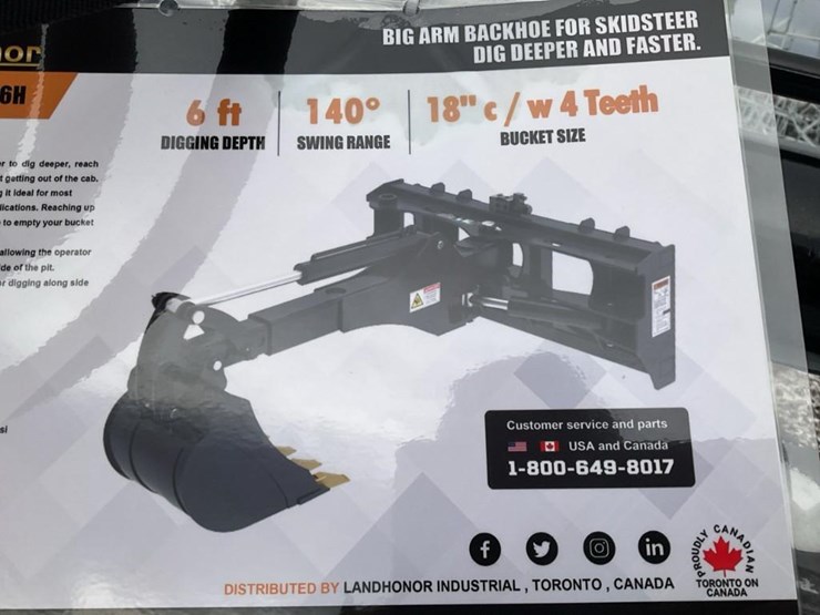 #1357-•-new-landhonor-skid-steer-digger-backhoe-image-5