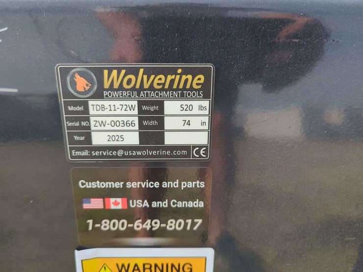 72"-wolverine-track-duty-bucket-tdb-11-72w---skid-steer-image-4