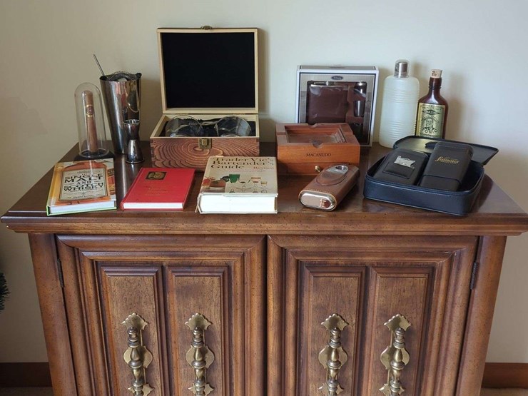 bar-cabinet---31"-x-18"-x-38"-with-cigars-and-bourbon-accessories-image-1