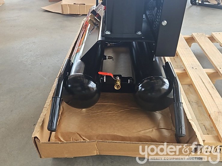 unused-powertrain-10-gal-wheelbarrow,-contractor-air-compressor-c/w-v-twin-cast-iron-pump,-135-psi,-11.2-cfm,-212-cc-powertrain-engine(1-yr-factory-warranty)-image-3