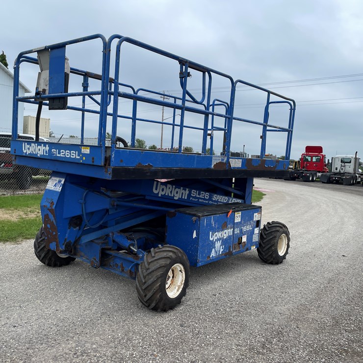 #6309 • Uprights SL26SL 4WD Scissor Lift