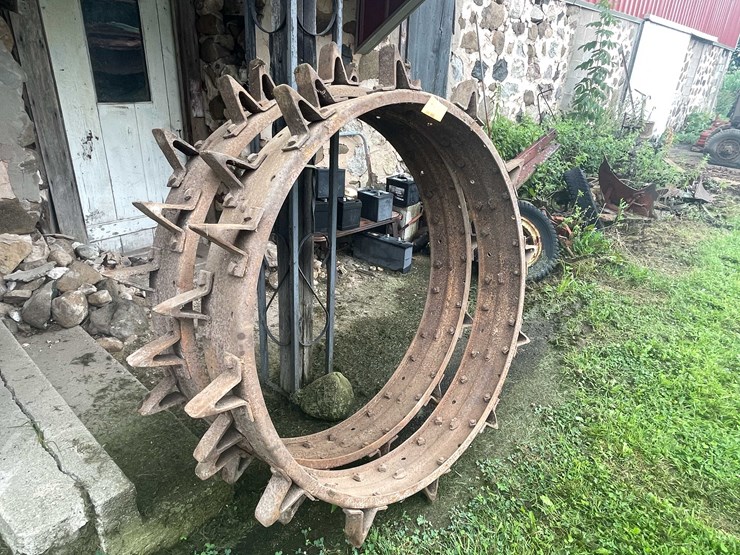 #7486-•-(2)-vintage-metal-tractor-tires-image-1